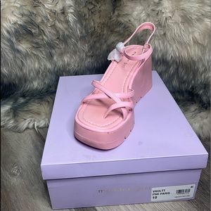 Madden Girl Women's Vault Strappy Platform Wedge Sandals